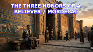 What are the three honors of a believer/Mordecai