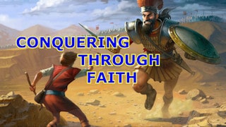 Clear Bible Conquering through faith
